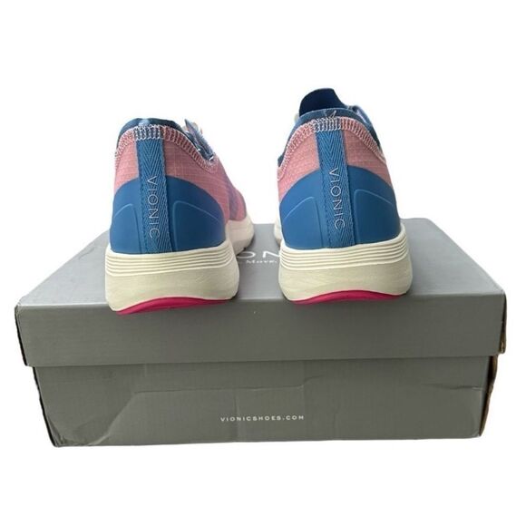 Vionic Celeste Azure Light Blue and Pink Sneakers Shoes Women’s Size 7.5 - Picture 6 of 9